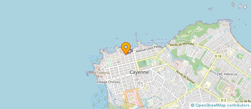 localisation de l'entreprise SCI MAMITAMI  CAYENNE