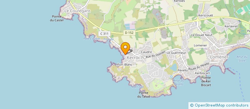 localisation de l'entreprise SCI MAMOLADO à PLOEMEUR