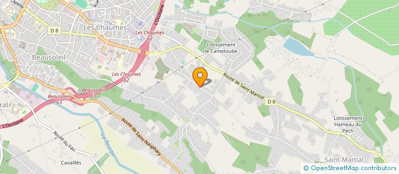 localisation de l'entreprise SCI MAMOPAL 05  MONTAUBAN