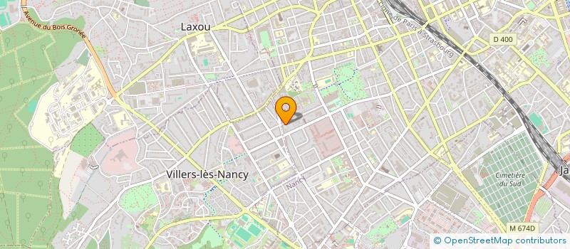 localisation de l'entreprise SCI MAMOTHO  NANCY