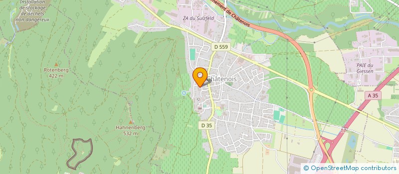 localisation de l'entreprise SCI MAMOUR  CHATENOIS