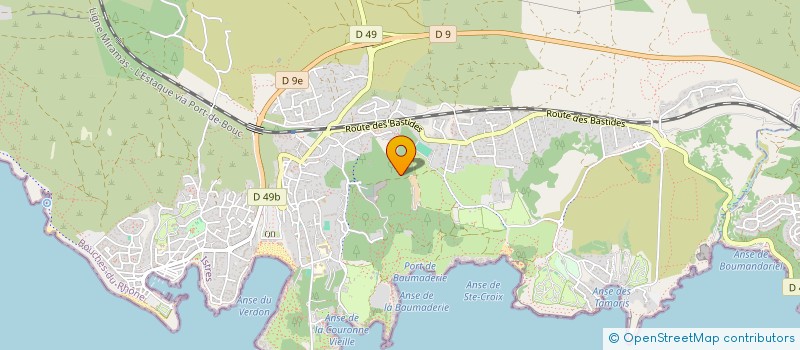 localisation de l'entreprise SCI MAMOUR  MARTIGUES