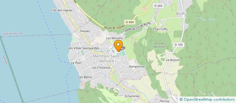 localisation de l'entreprise SCI MAMURI  VEYRIER-DU-LAC