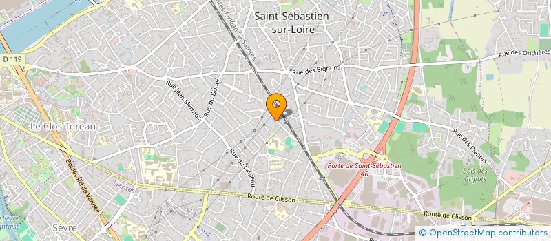 localisation de l'entreprise SCI MAMX à SAINT-SEBASTIEN-SUR-LOIRE