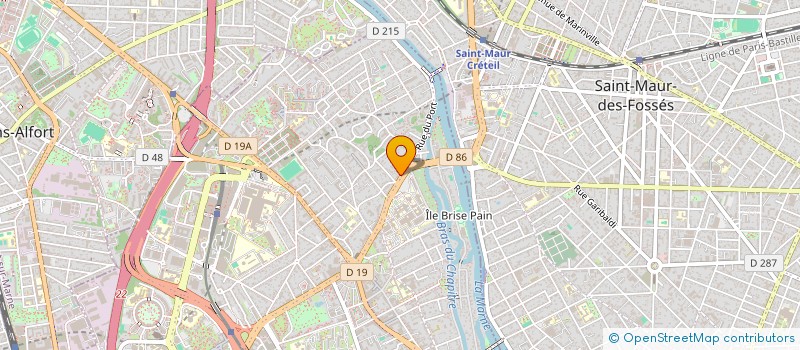 localisation de l'entreprise SCI MAMY à CRETEIL