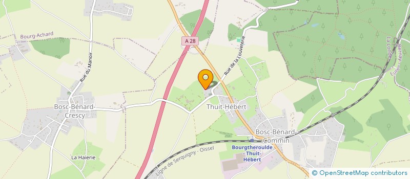 localisation de l'entreprise SCI MAMYSE  GRAND BOURGTHEROULDE