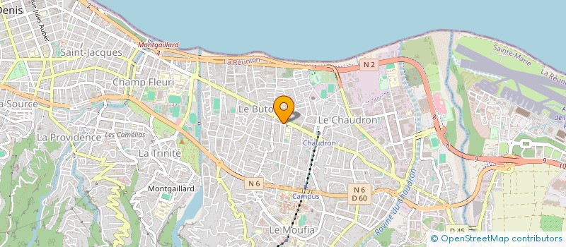 localisation de l'entreprise SCI MAN à SAINT-DENIS