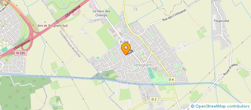 localisation de l'entreprise SCI MAN  TETEGHEM-COUDEKERQUE-VILLAGE