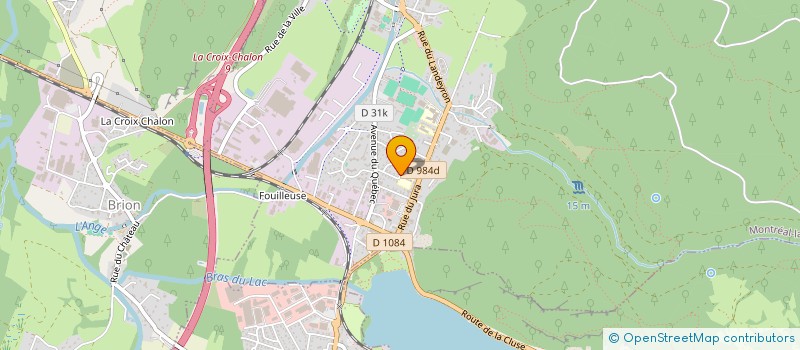 localisation de l'entreprise SCI MAN  MONTREAL-LA-CLUSE