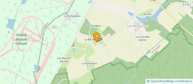 localisation de l'entreprise SCI MAN HEY à LES RESSUINTES
