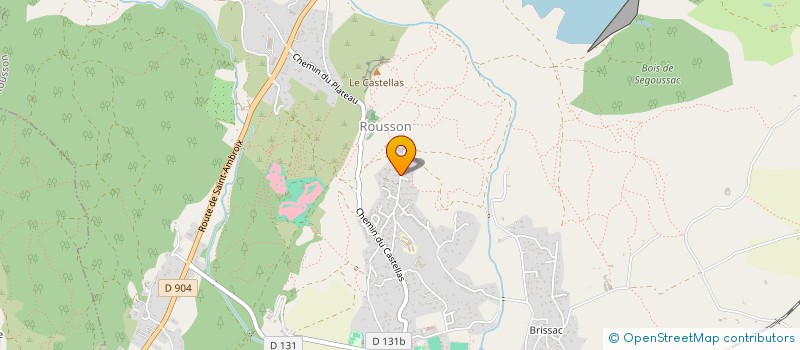 localisation de l'entreprise SCI MANA  ROUSSON