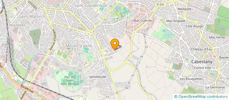 localisation de l'entreprise SCI MANAJAS à PERPIGNAN