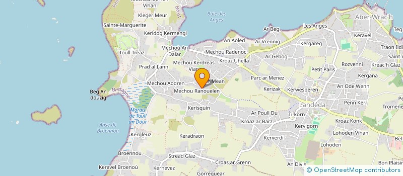 localisation de l'entreprise SCI MANAMO  LANDEDA