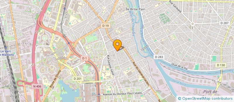 localisation de l'entreprise SCI MANARA  CRETEIL