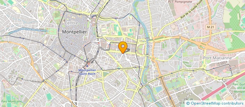 localisation de l'entreprise SCI MANASLU à MONTPELLIER