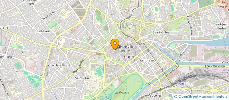 localisation de l'entreprise SCI MANATHAN à CAEN
