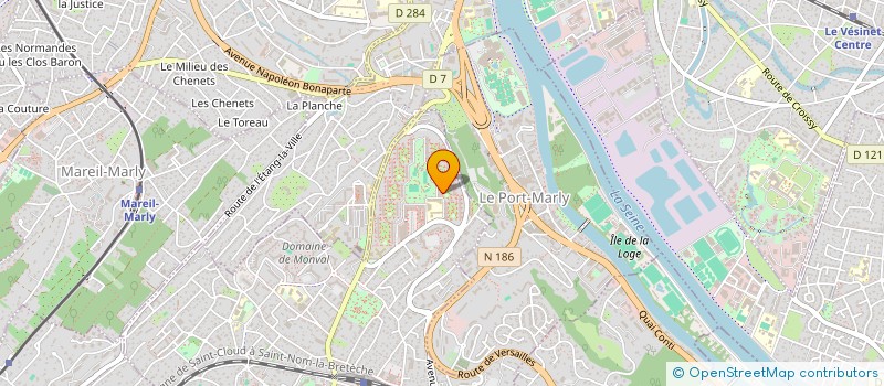 localisation de l'entreprise SCI MANATHAN  MARLY-LE-ROI