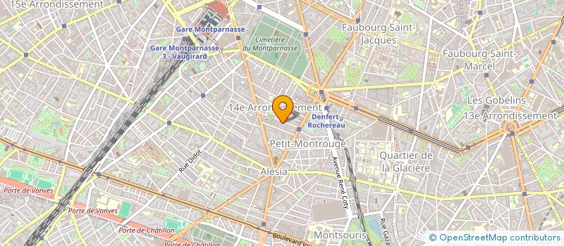 localisation de l'entreprise SCI MANATO  PARIS