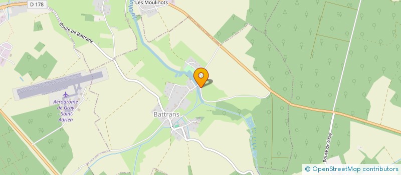 localisation de l'entreprise SCI MANAUD  BATTRANS