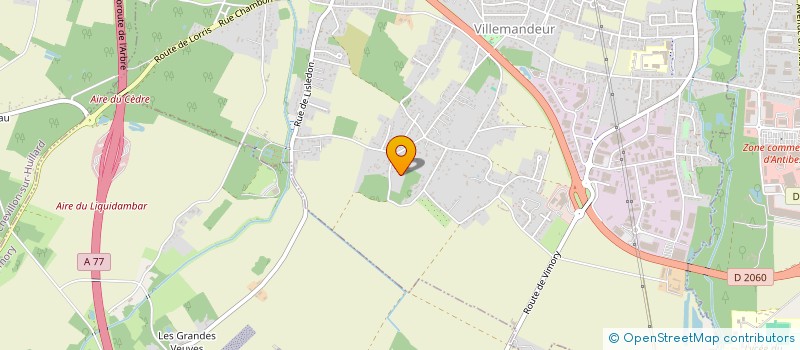 localisation de l'entreprise SCI MANAUREL à VILLEMANDEUR