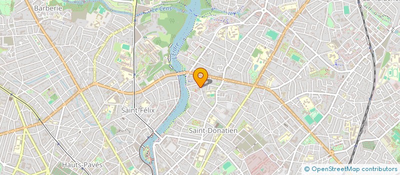 localisation de l'entreprise SCI MANAVA  NANTES