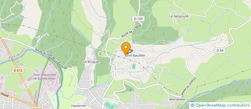 localisation de l'entreprise SCI MANBIGU  PONT-DE-LARN