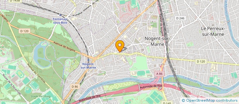localisation de l'entreprise SCI MANCEAU HAUSSMANN à NOGENT-SUR-MARNE