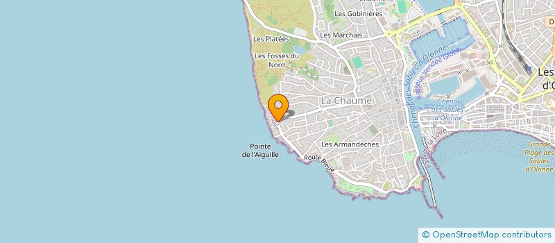 localisation de l'entreprise SCI MANCEAU LE GRAND CAP à LES SABLES D'OLONNE