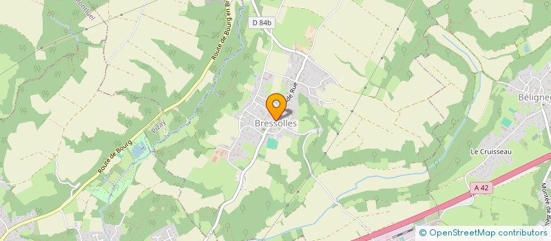 localisation de l'entreprise SCI MANCEAUX B&P à BRESSOLLES