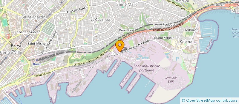 localisation de l'entreprise SCI MANCEL  BREST