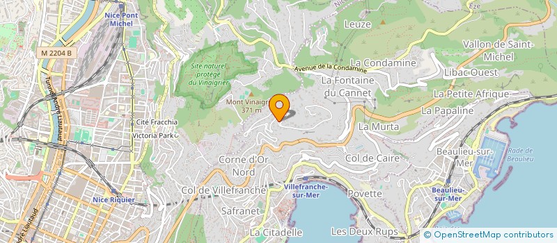 localisation de l'entreprise SCI MANCEL FAMILY à VILLEFRANCHE-SUR-MER