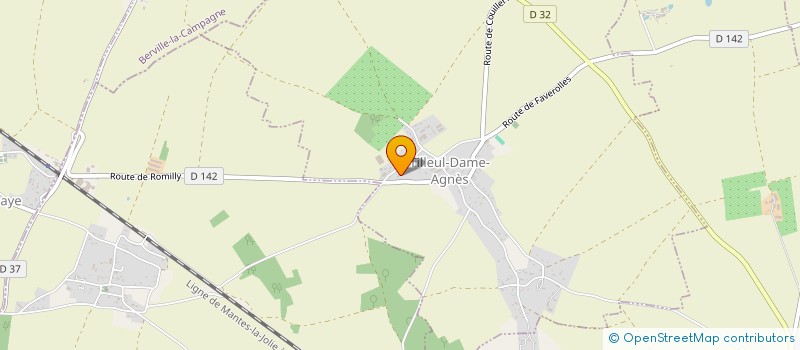 localisation de l'entreprise SCI MANCELLES  TILLEUL-DAME-AGNES