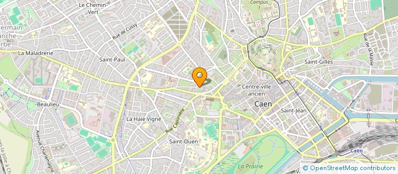 localisation de l'entreprise SCI MANCHE POITOU à CAEN