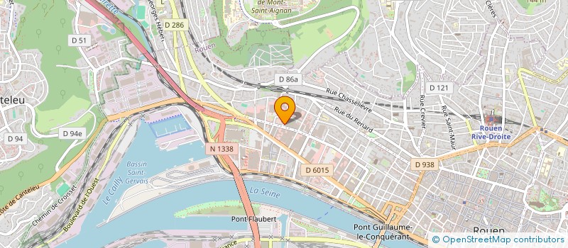 localisation de l'entreprise SCI MANCHON FRERE  ROUEN