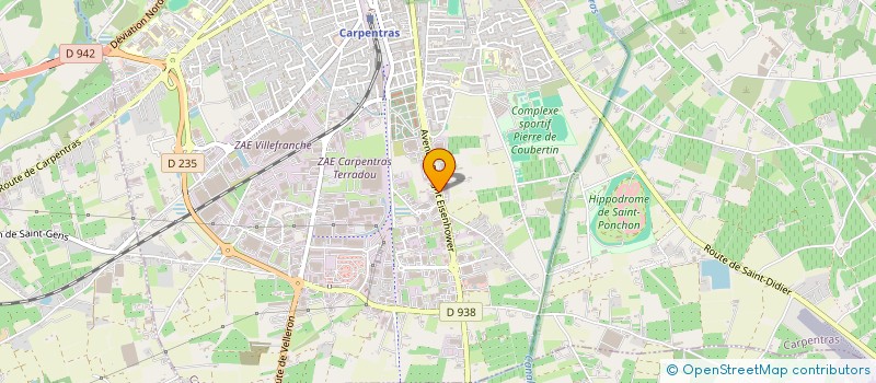 localisation de l'entreprise SCI MANCIS  CARPENTRAS