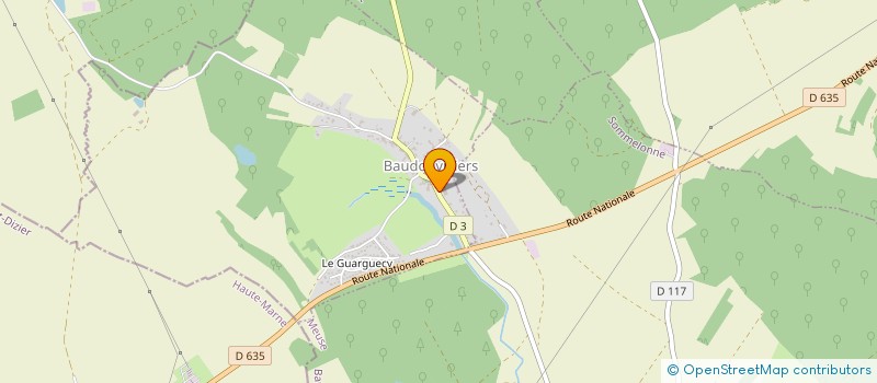 localisation de l'entreprise SCI MAND à BAUDONVILLIERS
