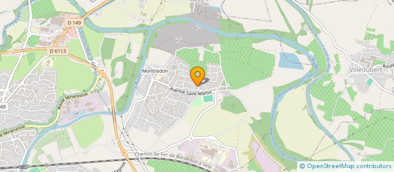 localisation de l'entreprise SCI MANDA à CARCASSONNE