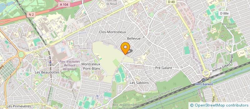 localisation de l'entreprise SCI MANDABES à VILLEPINTE
