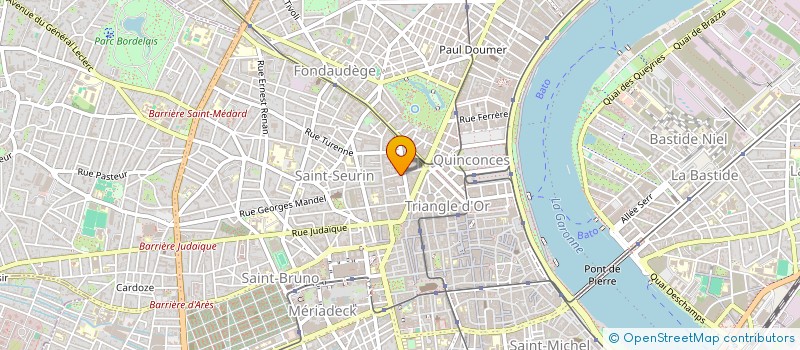 localisation de l'entreprise SCI MANDEL  BORDEAUX