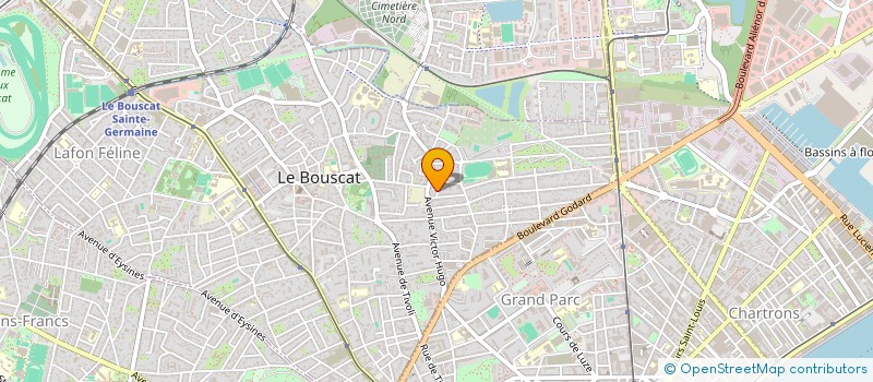 localisation de l'entreprise SCI MANDEL  LE BOUSCAT