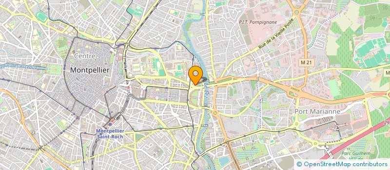 localisation de l'entreprise SCI MANDELA à MONTPELLIER