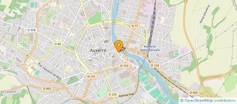 localisation de l'entreprise SCI MANDELIEU à AUXERRE