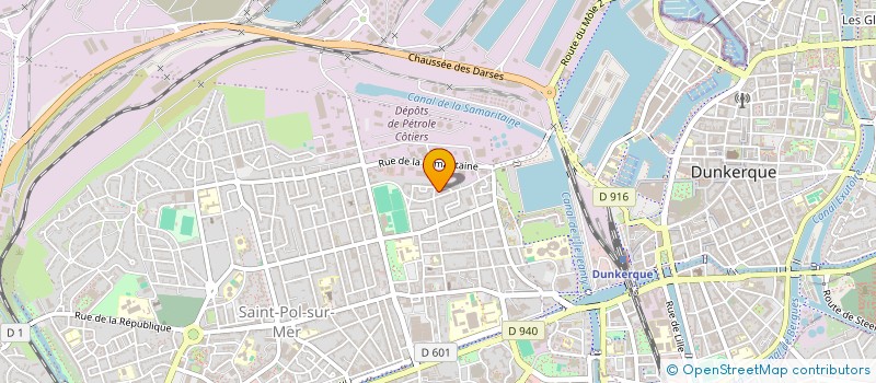 localisation de l'entreprise SCI MANDELIEU JPCD à DUNKERQUE