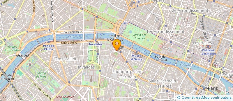 localisation de l'entreprise SCI MANDERLEY  PARIS