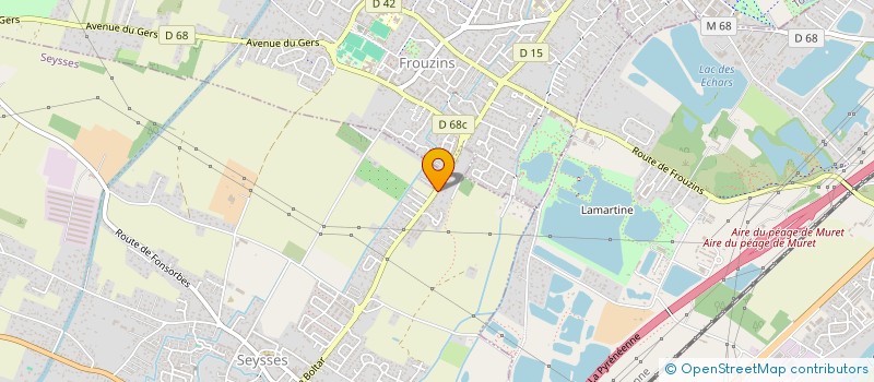 localisation de l'entreprise SCI MANDOLINE  SEYSSES