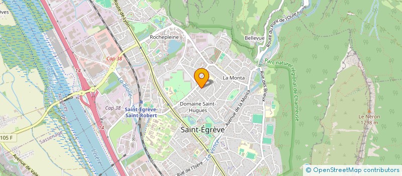 localisation de l'entreprise SCI MANDRIC  SAINT-EGREVE