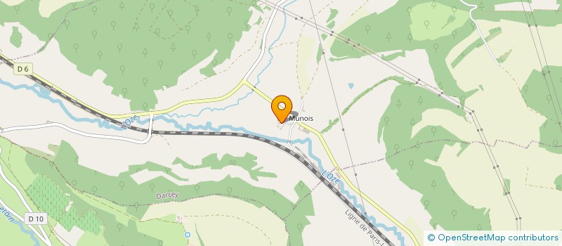 localisation de l'entreprise SCI MANDUBII  DARCEY