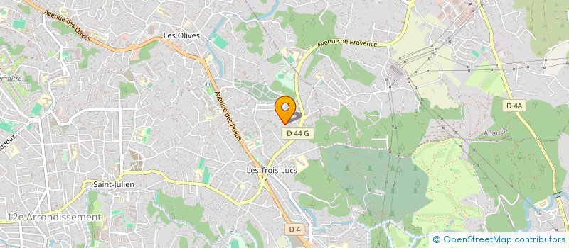 localisation de l'entreprise SCI MANDY à MARSEILLE