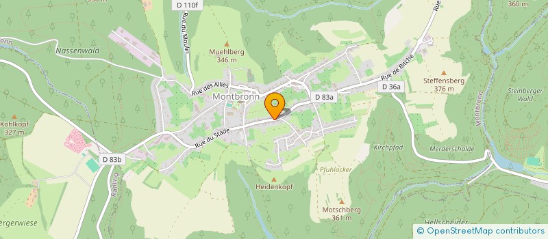 localisation de l'entreprise SCI MANDY  MONTBRONN