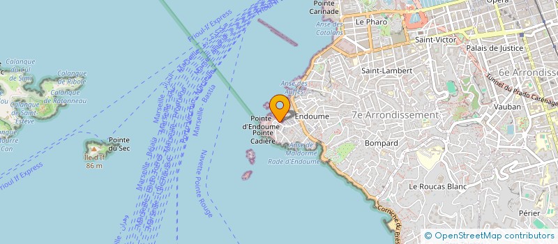 localisation de l'entreprise SCI MANE-VALEMY à MARSEILLE